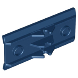 Vehicle, Spoiler / Plow Blade 6 x 3 with Hinge - Dark Blue Vehicle, Spoiler / Plow Blade 6 x 3 with Hinge - Dark Blue