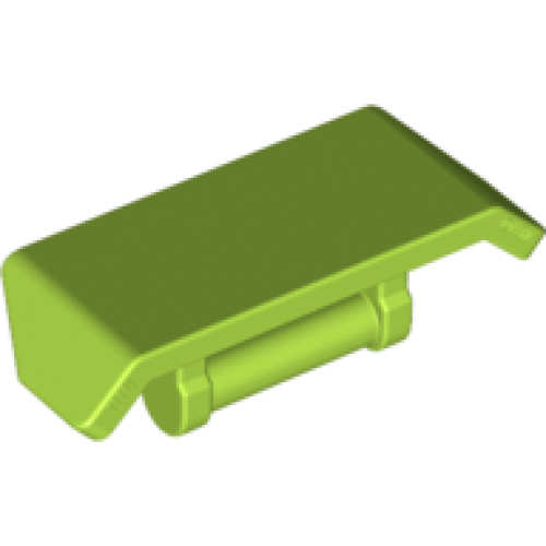 Деталь LEGO 98834 Vehicle, Spoiler with Bar Handle - Lime