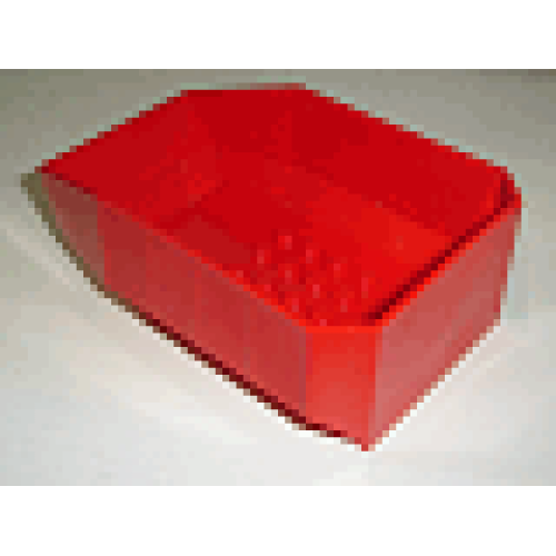 Деталь LEGO 30300 Vehicle, Tipper Bed 12 x 8 x 3 1/3 - Red