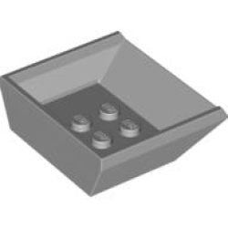 Vehicle, Tipper Bed Small - Light Bluish Gray Vehicle, Tipper Bed Small - Light Bluish Gray