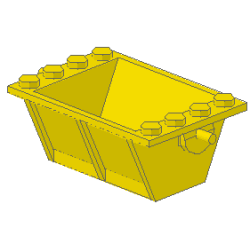Vehicle, Tipper Bucket 2 x 4 - Yellow Vehicle, Tipper Bucket 2 x 4 - Yellow