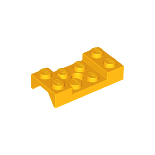 Деталь LEGO 60212 Vehicle, Mudguard 2 x 4 with Arch Studded with Hole - Bright Light Orange