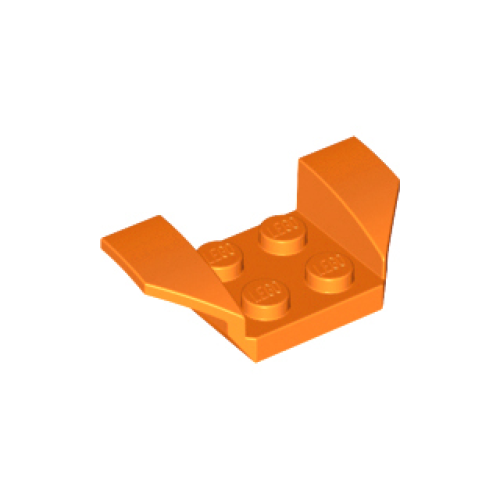 Деталь LEGO 41854 Vehicle, Mudguard 2 x 4 with Flared Wings - Orange