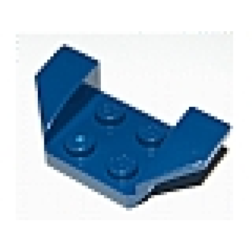Деталь LEGO 41854 Vehicle, Mudguard 2 x 4 with Flared Wings - Dark Blue