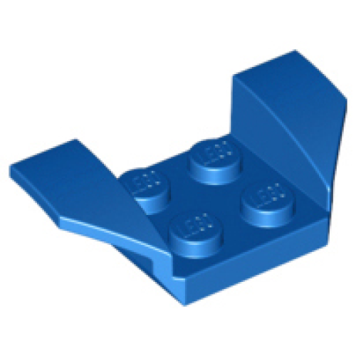 Деталь LEGO 41854 Vehicle, Mudguard 2 x 4 with Flared Wings - Blue