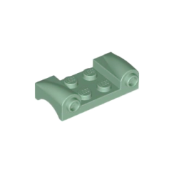 Vehicle, Mudguard 2 x 4 with Headlights and Curved Fenders - Sand Green
