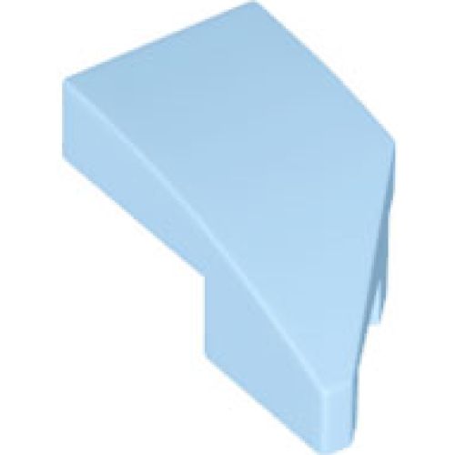 Деталь LEGO 29120 Wedge 2 x 1 x 2/3 Left - Bright Light Blue
