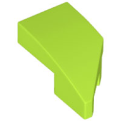 Wedge 2 x 1 x 2/3 Left - Lime