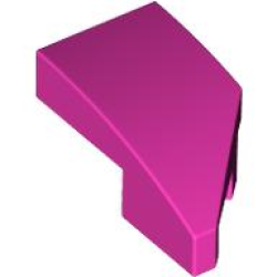 Wedge 2 x 1 x 2/3 Left - Dark Pink