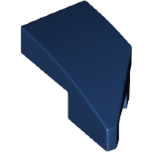 Деталь LEGO 29120 Wedge 2 x 1 x 2/3 Left - Dark Blue