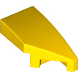 Wedge 2 x 1 x 2/3 Right - Yellow