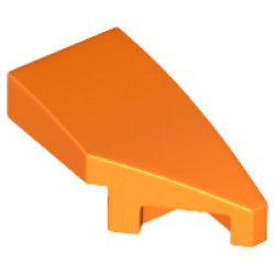 Wedge 2 x 1 x 2/3 Right - Orange