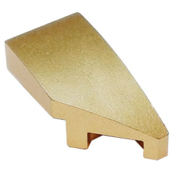 Wedge 2 x 1 x 2/3 Right - Metallic Gold