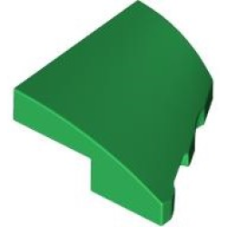Wedge 2 x 2 x 2/3 Left - Green