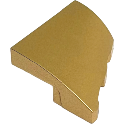Wedge 2 x 2 x 2/3 Left - Metallic Gold