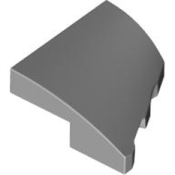 Wedge 2 x 2 x 2/3 Left - Light Bluish Gray