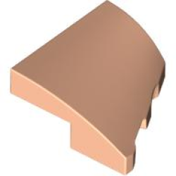 Wedge 2 x 2 x 2/3 Left - Light Nougat