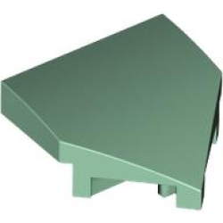 Wedge 2 x 2 x 2/3 Pointed - Sand Green