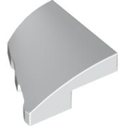 Wedge 2 x 2 x 2/3 Right - White