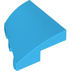 Wedge 2 x 2 x 2/3 Right - Dark Azure