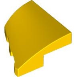 Wedge 2 x 2 x 2/3 Right - Yellow