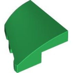 Wedge 2 x 2 x 2/3 Right - Green