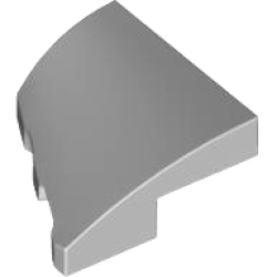 Wedge 2 x 2 x 2/3 Right - Light Bluish Gray