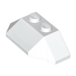 Wedge 2 x 4 Triple - White