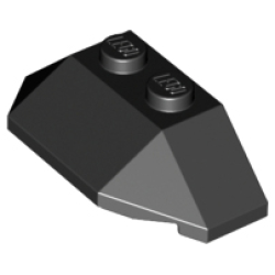 Wedge 2 x 4 Triple - Black
