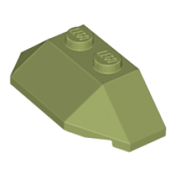 Wedge 2 x 4 Triple - Olive Green
