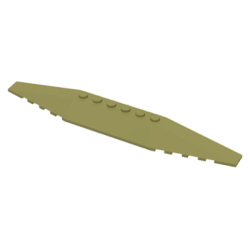 Wedge 2 x 16 Triple - Olive Green