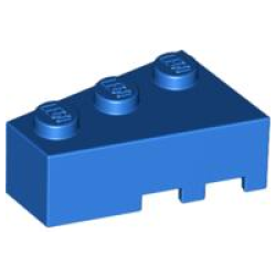 Wedge 3 x 2 Left - Blue