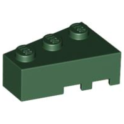 Wedge 3 x 2 Left - Dark Green