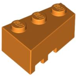 Wedge 3 x 2 Right - Orange