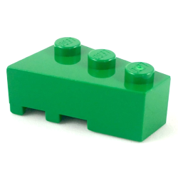 Wedge 3 x 2 Right - Green