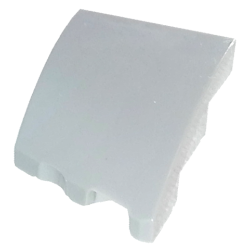 Wedge 3 x 2 Right No Studs - Light Bluish Gray