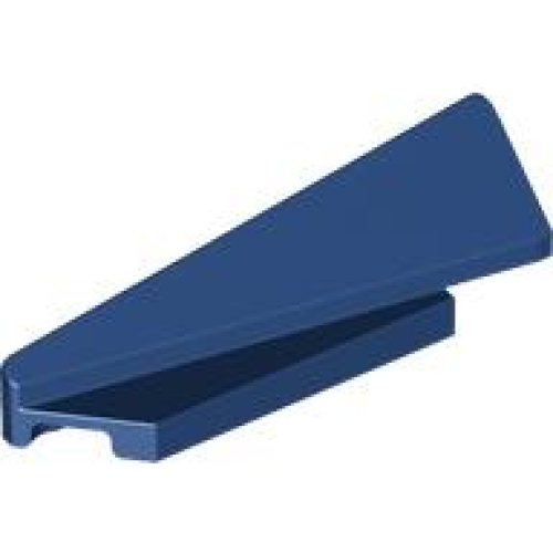 Деталь LEGO 3388 Wedge 5 x 1 x 1 1/3 with 4 x 1 Base Left - Dark Blue