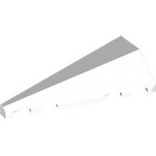 Деталь LEGO 3504 Wedge 5 x 2 Left - White