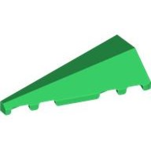 Деталь LEGO 3504 Wedge 5 x 2 Left - Green