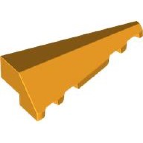 Деталь LEGO 3505 Wedge 5 x 2 Right - Bright Light Orange