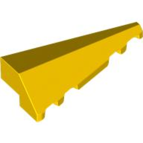 Деталь LEGO 3505 Wedge 5 x 2 Right - Yellow