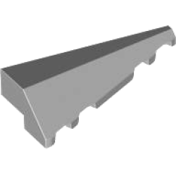 Wedge 5 x 2 Right - Light Bluish Gray