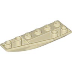 Wedge 6 x 2 Inverted Left - Tan