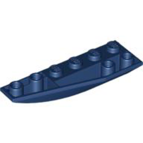 Деталь LEGO 41765 Wedge 6 x 2 Inverted Left - Dark Blue