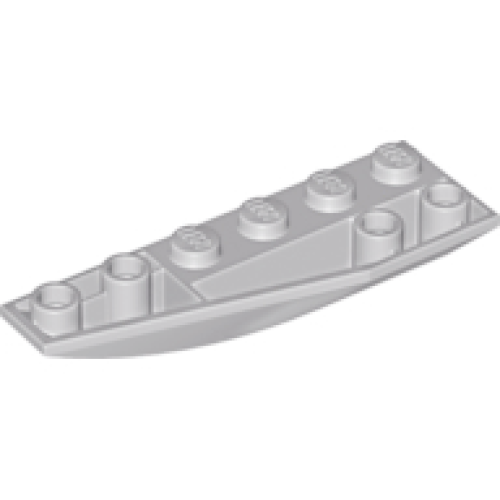 Деталь LEGO 41765 Wedge 6 x 2 Inverted Left - Light Gray