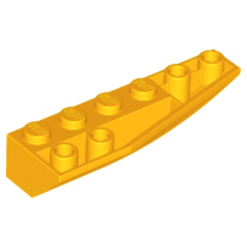 Деталь LEGO 41764 Wedge 6 x 2 Inverted Right - Bright Light Orange