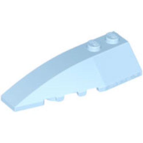 Деталь LEGO 41748 Wedge 6 x 2 Left - Bright Light Blue