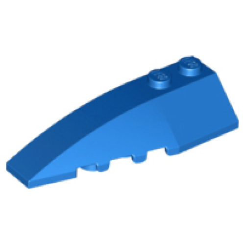 Деталь LEGO 41748 Wedge 6 x 2 Left - Blue