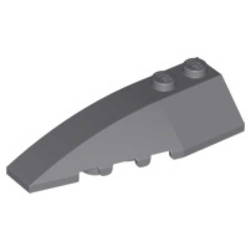 Деталь LEGO 41748 Wedge 6 x 2 Left - Dark Bluish Gray