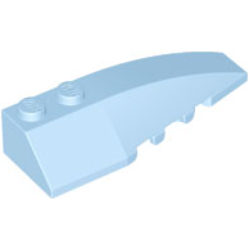 Деталь LEGO 41747 Wedge 6 x 2 Right - Bright Light Blue